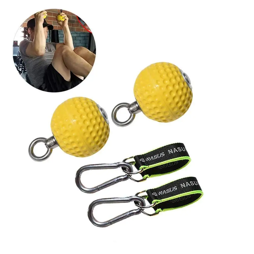72/97mm Non-Slip Pull Up Ball Cannonball Hand Grip Arm Back Muscle Wrist Climbing Finger Training Fitness Strength Trainer Ball
72/97mm Non-Slip Pull Up Ball Cannonball Hand Grip Arm Back Muscle Wrist Climbing Finger Training Fitness Strength Trainer Ball