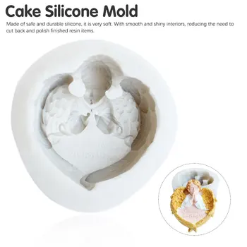 New DIY Cake Decoration Tools Praying Angel Baby Silicone Mold Sugarcraf Fondant Chocolate Soft Silicone Mould Cake Baking Tools
New DIY Cake Decoration Tools Praying Angel Baby Silicone Mold Sugarcraf Fondant Chocolate Soft Silicone Mould Cake Baking Tools