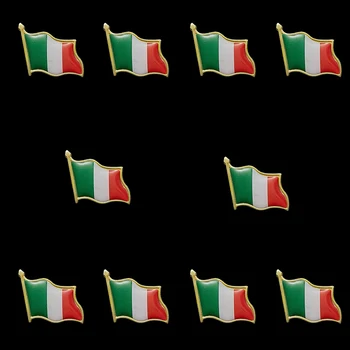 10PCS National Flags Enamel Pin Italy Italian Flag Brooch Pin Decor
10PCS National Flags Enamel Pin Italy Italian Flag Brooch Pin Decor