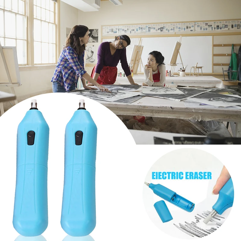 Electric Eraser Automatic with Replacement Refills Writing Student Kids Portable Drawing Tool Correction School Supplies Pencil
Electric Eraser Automatic with Replacement Refills Writing Student Kids Portable Drawing Tool Correction School Supplies Pencil