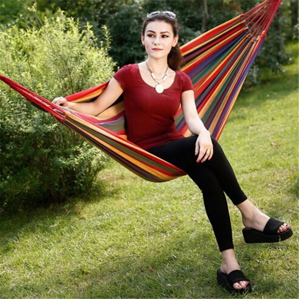 Portable Swing Outdoor Sleeping Camping Hammock Net High Strength Parachute Fabric Hanging Bed Hunting Swing
Portable Swing Outdoor Sleeping Camping Hammock Net High Strength Parachute Fabric Hanging Bed Hunting Swing