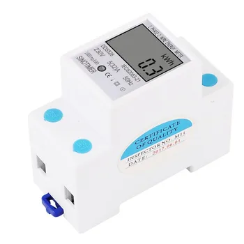 SINOTIMER Power Consumption Energy Watt Amp Volt Meter Analyzer KWh AC 230V Digital Electricity Usage Monitor Wattmeter
SINOTIMER Power Consumption Energy Watt Amp Volt Meter Analyzer KWh AC 230V Digital Electricity Usage Monitor Wattmeter