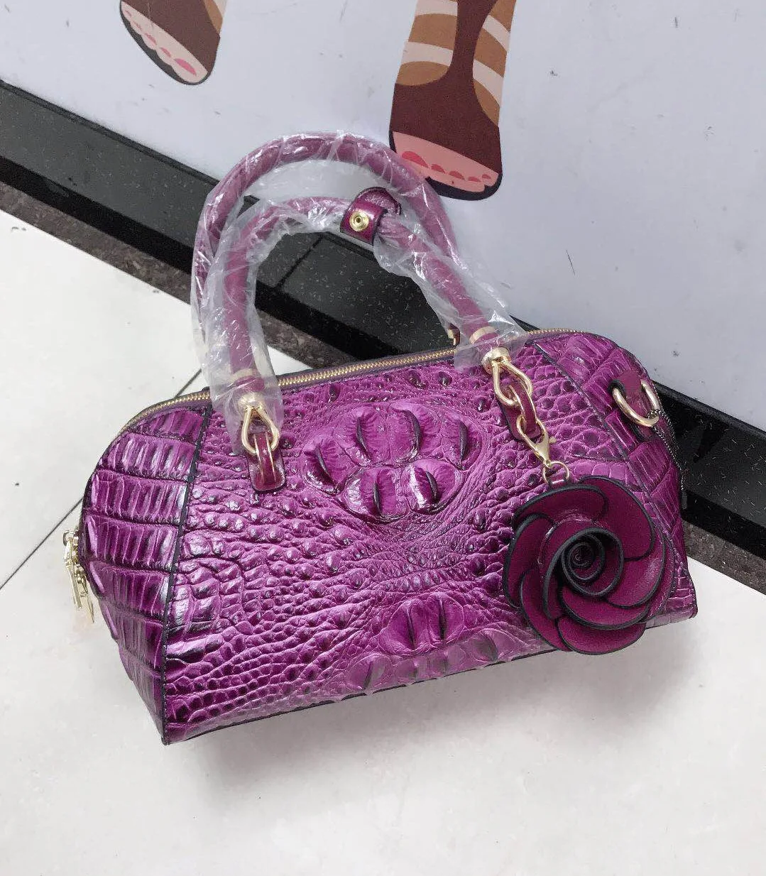 2019 New Style Europe And America Fashion Elegant Crocodile Fish Bone Pattern Genuine Leather Briefcase Hand Cross-body Shoulder
2019 New Style Europe And America Fashion Elegant Crocodile Fish Bone Pattern Genuine Leather Briefcase Hand Cross-body Shoulder
