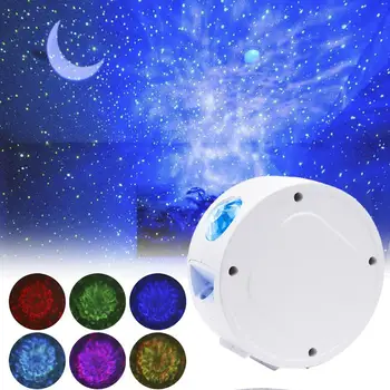 13 Colors Ocean Waving Light Stars Sky Projector LED Nebula Cloud Night Light 360 Degree Rotation Night Light Lamp For Children
13 Colors Ocean Waving Light Stars Sky Projector LED Nebula Cloud Night Light 360 Degree Rotation Night Light Lamp For Children