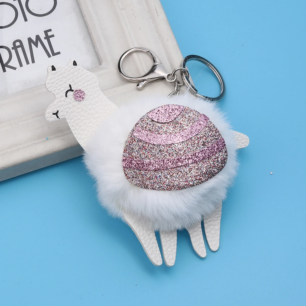 Kawaii Plush Pom Pom Ball Glitter Keychain Alpaca Anima Keyring Car Key Chain Backpack Hanging Gift 15cm, 1 Piece
Kawaii Plush Pom Pom Ball Glitter Keychain Alpaca Anima Keyring Car Key Chain Backpack Hanging Gift 15cm, 1 Piece