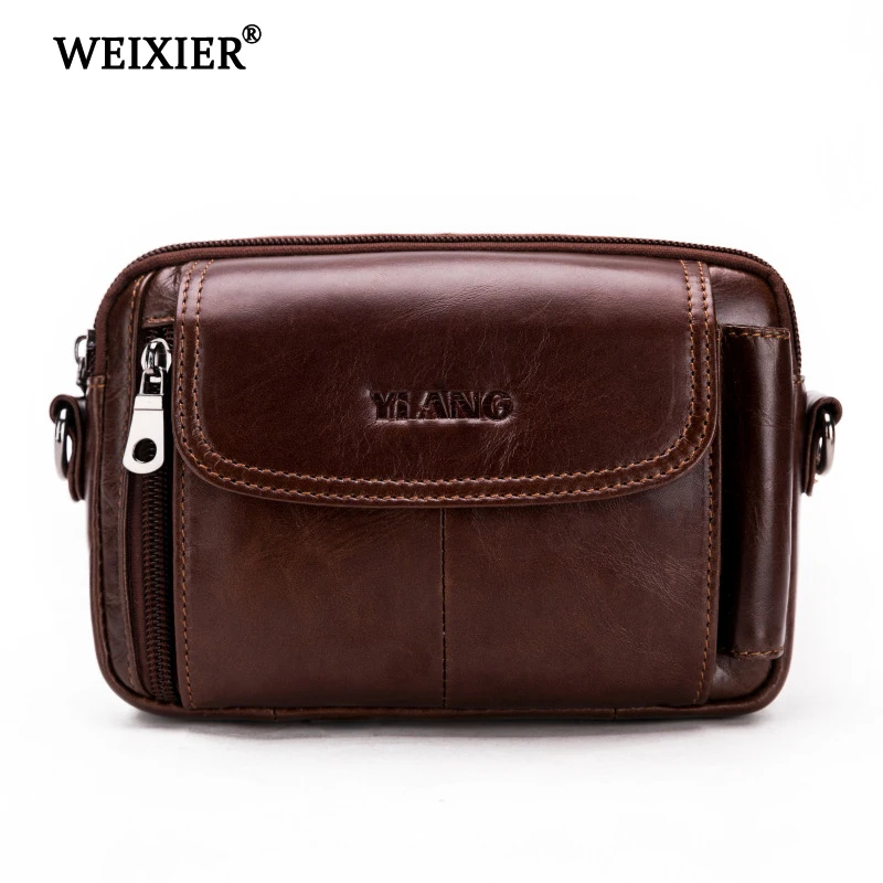 Genuine Leather Men Pack Brown Waterproof Waist Bag Messenger Bag Cigarette Money Belt for Travel Security Fashion Wallet Purse
Genuine Leather Men Pack Brown Waterproof Waist Bag Messenger Bag Cigarette Money Belt for Travel Security Fashion Wallet Purse
