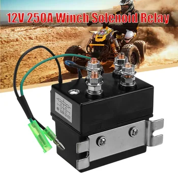 12V 250A Winch Solenoid Control Contactor Thumb Switch 2000lb-5000lb For ATV UTV SUV 4x4 Off-road
12V 250A Winch Solenoid Control Contactor Thumb Switch 2000lb-5000lb For ATV UTV SUV 4x4 Off-road