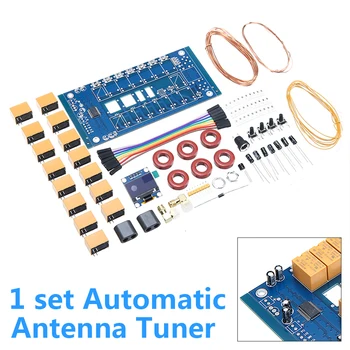 1Set Automatic Antenna Tuner Kit 100W 0.96Inch OLED Display ATU100 Unassembled Radio TV Broadcast Equipments
1Set Automatic Antenna Tuner Kit 100W 0.96Inch OLED Display ATU100 Unassembled Radio TV Broadcast Equipments