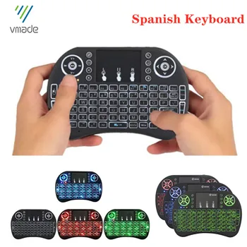 Spain i8 Mini Wireless Backlit Keyboard 2.4Ghz Spanish Air Mouse For Smart Mini Android TV Box PC Laptop 2/3 Day Fast Ship Spain
Spain i8 Mini Wireless Backlit Keyboard 2.4Ghz Spanish Air Mouse For Smart Mini Android TV Box PC Laptop 2/3 Day Fast Ship Spain