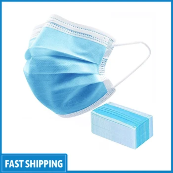 Disposable Masks 3-Layer Mask Face Mouth Mask Disposable Dust Filter Safety Mask Anti-Dust Disposable Face Masks Elastic EarLoop
Disposable Masks 3-Layer Mask Face Mouth Mask Disposable Dust Filter Safety Mask Anti-Dust Disposable Face Masks Elastic EarLoop