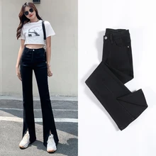 Split Bell Bottom Y2k Jeans Vintage New Summer Thin Section Slim High-waisted Wide-legged Streetwear Small Women Mom Pants
Split Bell Bottom Y2k Jeans Vintage New Summer Thin Section Slim High-waisted Wide-legged Streetwear Small Women Mom Pants