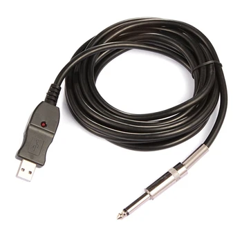3M Guitar to PC USB Recording Cable Lead Adaptor Converter Connection Interface 6.5mm
3M Guitar to PC USB Recording Cable Lead Adaptor Converter Connection Interface 6.5mm
