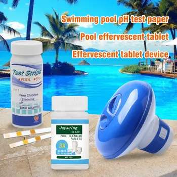 Durable Swimming Pool Automatic Disinfection Dosing Device Jumbo Floater With A Box(100pcs) of Effervescent Tablets//
Durable Swimming Pool Automatic Disinfection Dosing Device Jumbo Floater With A Box(100pcs) of Effervescent Tablets//