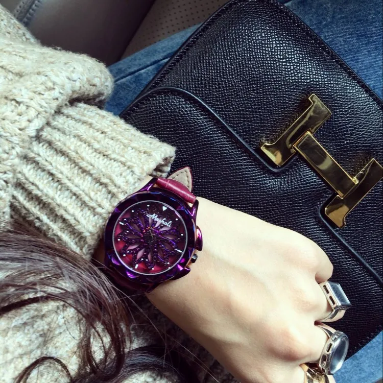 Marsa li Watch Hot Selling New Style Leather Strap Watch Purple Women's Watch Fashion Fortunes Cool Watch
Marsa li Watch Hot Selling New Style Leather Strap Watch Purple Women's Watch Fashion Fortunes Cool Watch
