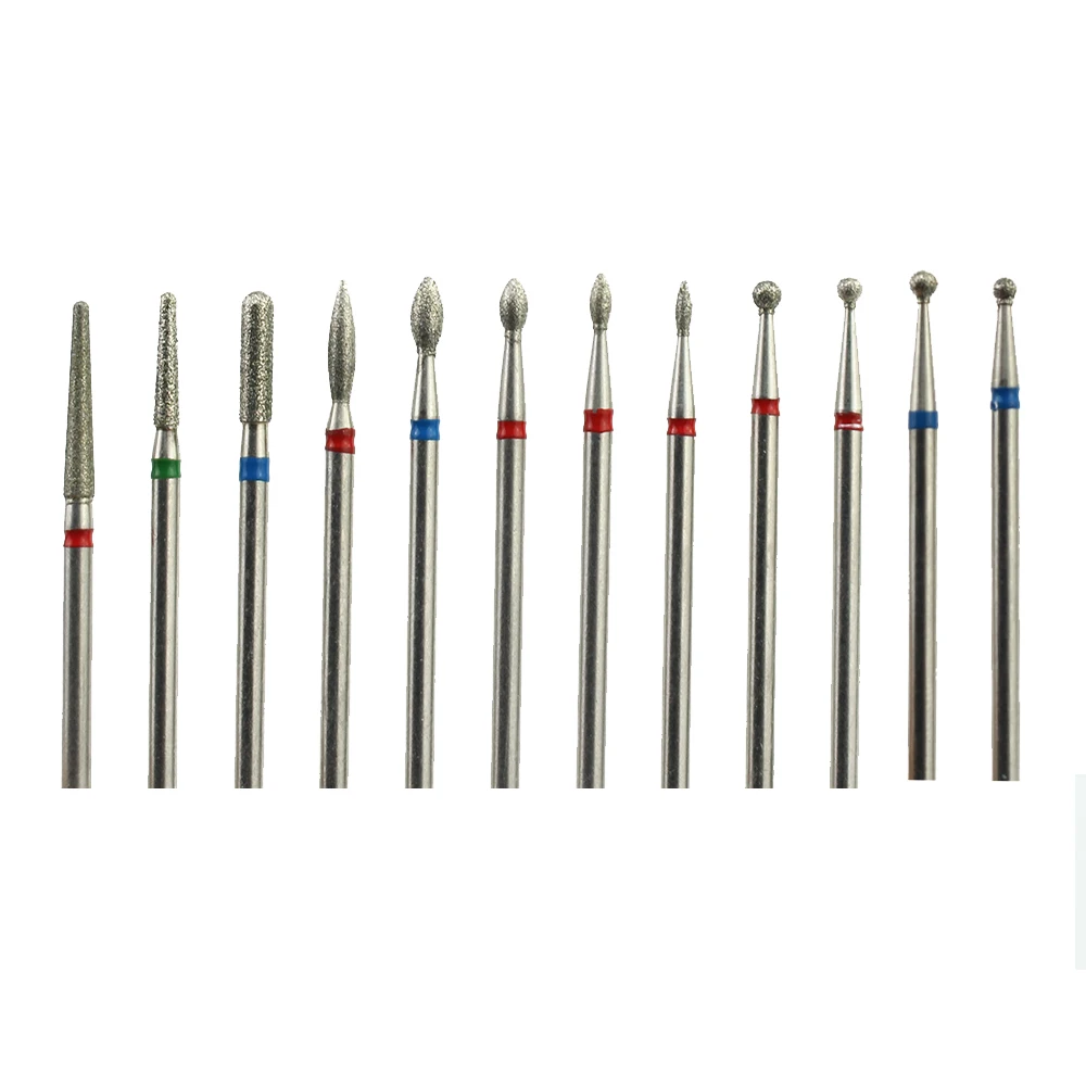 Description Picture 4 of item1pcs Diamond Nail Drill Milling Cutter Bits for Electric Manicure Drills Machine Cuticle Files Nail Art Equipment Accessoires