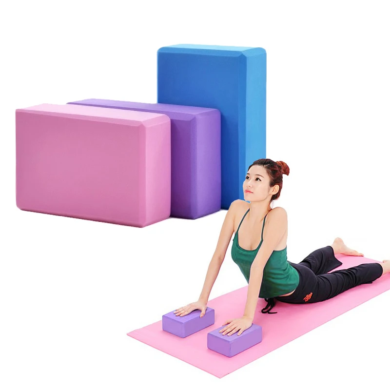 EVA Yoga Brick Fitness Exercise Exercise Foam Brick Yoga Pilates Meditation Block Shaping Training Color Brick Fitness Equipment
EVA Yoga Brick Fitness Exercise Exercise Foam Brick Yoga Pilates Meditation Block Shaping Training Color Brick Fitness Equipment