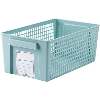 High Capacity Storage Box with Label Plastic Storage Basket with Handle Desktop Snack Rack Kitchen Bathroom Organizer Basket
High Capacity Storage Box with Label Plastic Storage Basket with Handle Desktop Snack Rack Kitchen Bathroom Organizer Basket