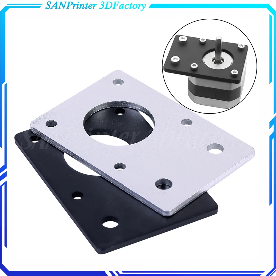 NEMA 17 42-Series Stepper Motor Mounting Plate Fixed Plate Bracket 2020 Profiles for Ender 3/ender-3 Pro/Ender-5/CR-10/10S/S4/S
NEMA 17 42-Series Stepper Motor Mounting Plate Fixed Plate Bracket 2020 Profiles for Ender 3/ender-3 Pro/Ender-5/CR-10/10S/S4/S