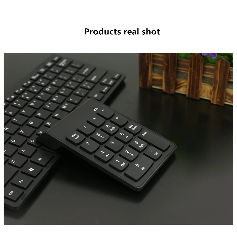 Small numeric keypad, 2.4GHz, wireless, number, numeric keypad, used for accounting tellers, laptops, laptops and tablets
Small numeric keypad, 2.4GHz, wireless, number, numeric keypad, used for accounting tellers, laptops, laptops and tablets