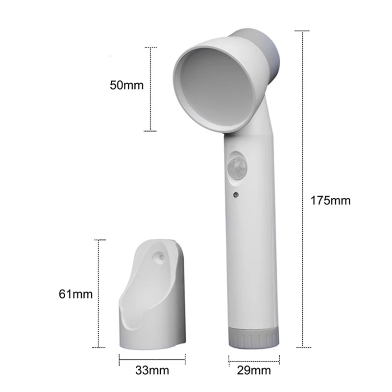Wall Lamp Flashlight USB Human Body Induction USB Rechargeable Battery Warm/Cold Lighting Sensor Light Table Desk Reading Lamp
Wall Lamp Flashlight USB Human Body Induction USB Rechargeable Battery Warm/Cold Lighting Sensor Light Table Desk Reading Lamp