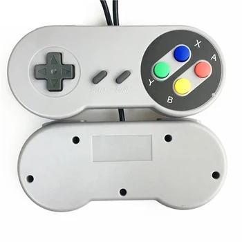 USB 2.0 PC Gamepad Wired Game Controller Joystick Joypad Game Controller SNES Game Pad for Windows PC MAC Computer Control
USB 2.0 PC Gamepad Wired Game Controller Joystick Joypad Game Controller SNES Game Pad for Windows PC MAC Computer Control