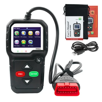 OBD2 Scanner Tester OBD Car Diagnostic Auto Diagnostic Tool KW680 Read Clear Fault Error Codes OBD2 Automotive Car Monitors
OBD2 Scanner Tester OBD Car Diagnostic Auto Diagnostic Tool KW680 Read Clear Fault Error Codes OBD2 Automotive Car Monitors