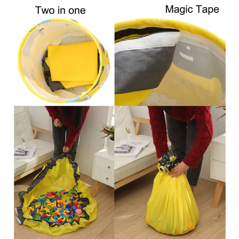 Kids Toy Quickly Pack Storage Basket Bag Play Mat Toy Clean-up Storage Container Kid Toys Drawstring Pouch Practical Storage Bag
Kids Toy Quickly Pack Storage Basket Bag Play Mat Toy Clean-up Storage Container Kid Toys Drawstring Pouch Practical Storage Bag