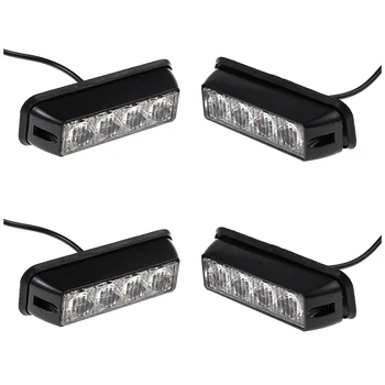 4x12/24v Black Recovery Strobe 4LED Lights Orange Grill Breakdown Flashing Lamp red
4x12/24v Black Recovery Strobe 4LED Lights Orange Grill Breakdown Flashing Lamp red