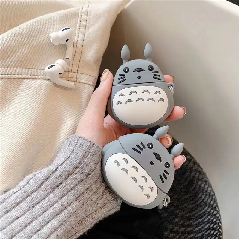 For AirPods Pro Case 3D Totoro Cartoon Soft Silicone Wireless Earphone Cases For Apple Airpod Pro Case Cute Cover Funda
For AirPods Pro Case 3D Totoro Cartoon Soft Silicone Wireless Earphone Cases For Apple Airpod Pro Case Cute Cover Funda