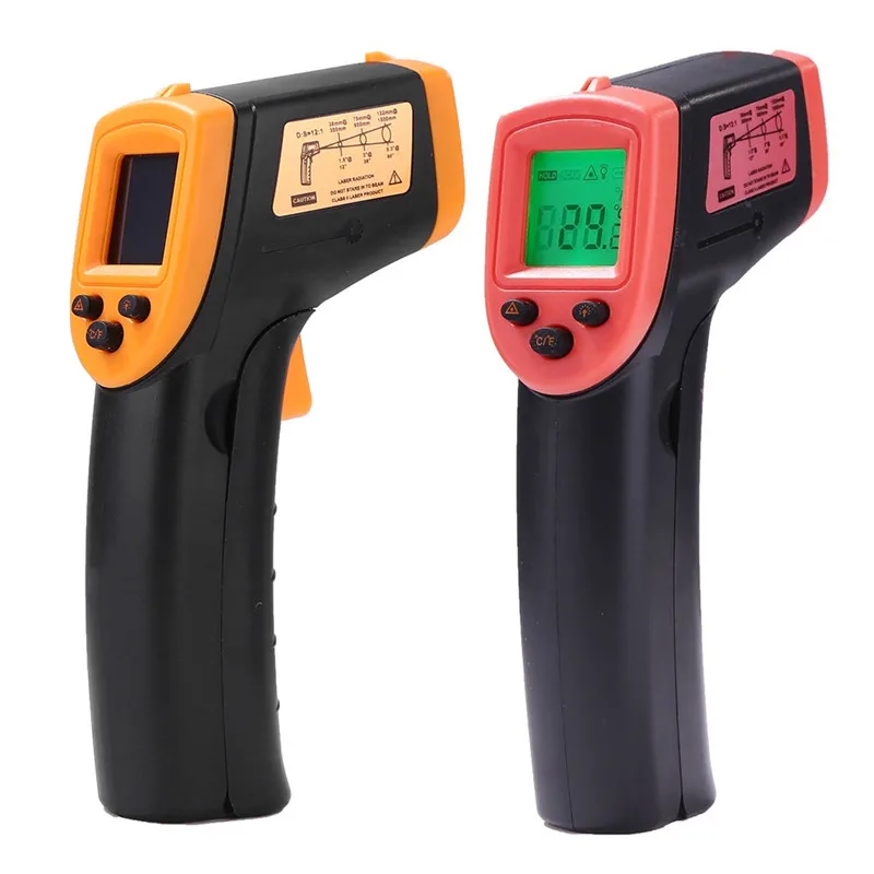 1PC Digital Infrared Thermometer Pyrometer Fish Tank Thermometer Outdoor Thermometer Non-Contact Infrared Digital Thermometer
1PC Digital Infrared Thermometer Pyrometer Fish Tank Thermometer Outdoor Thermometer Non-Contact Infrared Digital Thermometer