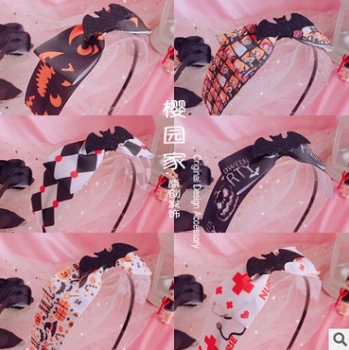 Princess sweet lolita hairband Lolita bow hairband little ghost bat theme sweet soft sister hairband fashion women HZQX067 
Princess sweet lolita hairband Lolita bow hairband little ghost bat theme sweet soft sister hairband fashion women HZQX067