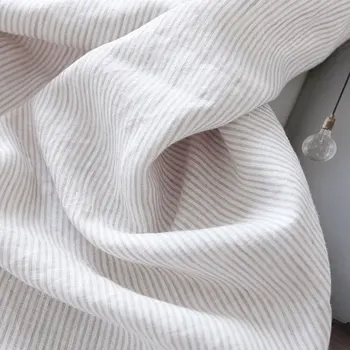 1M Extra width 110 inch 280cm 100% linen cloth Enzyme stone washed Grey stripe 165gsm weight for hometextile and Tea Towel DIY
1M Extra width 110 inch 280cm 100% linen cloth Enzyme stone washed Grey stripe 165gsm weight for hometextile and Tea Towel DIY