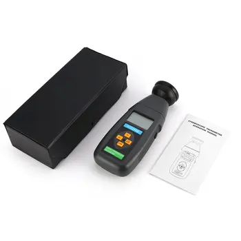 DT2240B Digital LCD Non-Contact Flash Stroboscope Tachometer Photoelectric Revolution Meter Speedometer Tester 60~40000RPM
DT2240B Digital LCD Non-Contact Flash Stroboscope Tachometer Photoelectric Revolution Meter Speedometer Tester 60~40000RPM