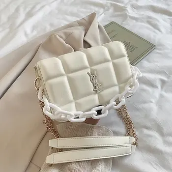 2020 Fashion Plaid Chain Shoulder Messenger Bags Summer Famous Designer Women Purse and Handbags High Quality Small Square Bags
2020 Fashion Plaid Chain Shoulder Messenger Bags Summer Famous Designer Women Purse and Handbags High Quality Small Square Bags