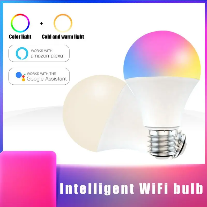 110V 220V E27 B22 RGB LED Bulb Lights Lampada Changeable Colorful RGBW LED Lamp With Voice Control Work With Alexa Google Home
110V 220V E27 B22 RGB LED Bulb Lights Lampada Changeable Colorful RGBW LED Lamp With Voice Control Work With Alexa Google Home