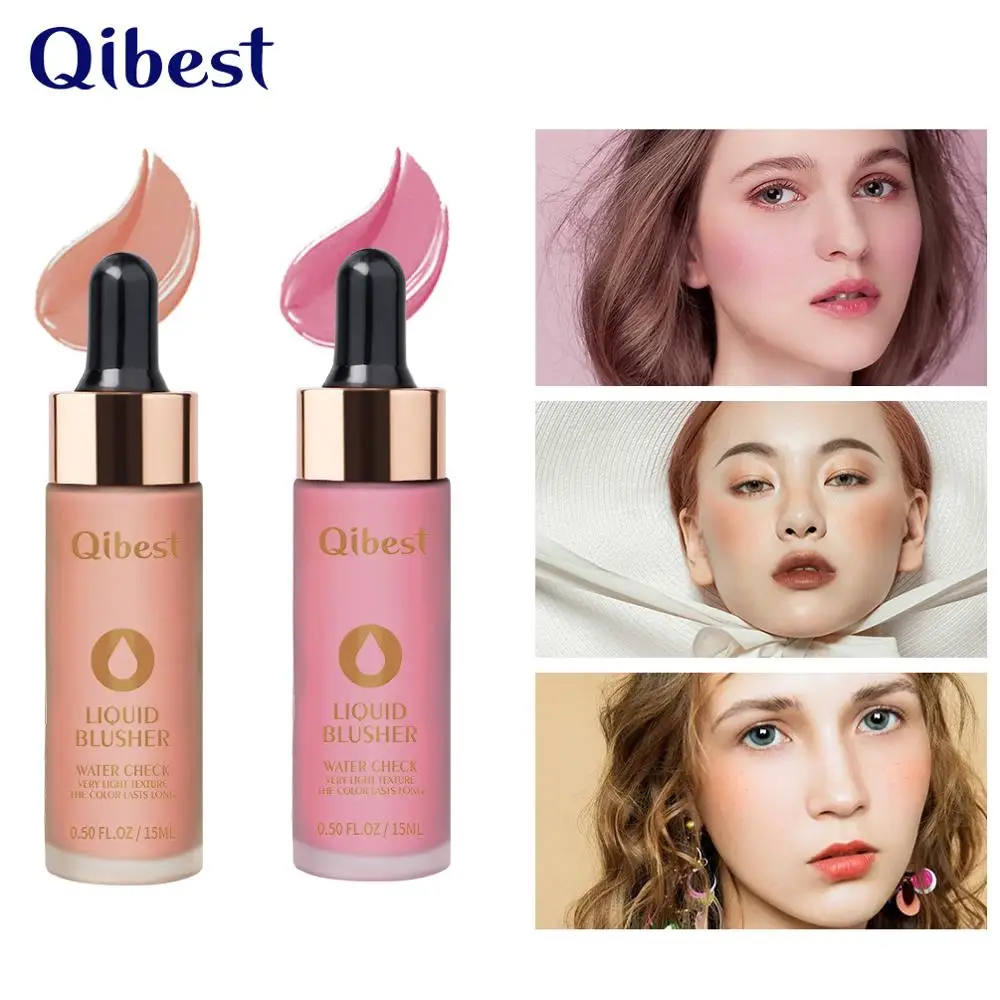 QIBEST 6 Colors Blush Face Makeup Long Lasting Illuminated Blush Contour Brighten Professional Cosmestics Liquid Cheek Blusher
QIBEST 6 Colors Blush Face Makeup Long Lasting Illuminated Blush Contour Brighten Professional Cosmestics Liquid Cheek Blusher