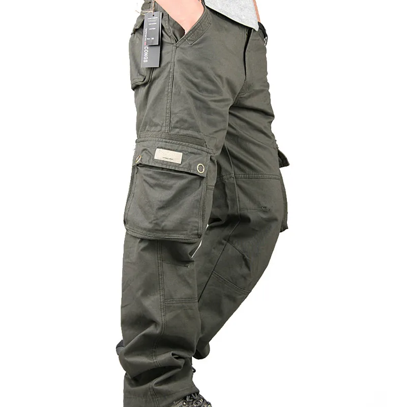 Men's Cargo Pants Cotton Casual Long Trousers 2020 Spring Multi Pocket Pantalon Homme Men Fashion Military Tactical Pants Men
Men's Cargo Pants Cotton Casual Long Trousers 2020 Spring Multi Pocket Pantalon Homme Men Fashion Military Tactical Pants Men