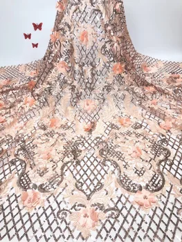 Latest African Lace Fabric Embroidered Nigerian Laces Fabric 2019 High Quality French Tulle Lace Fabric For Wedding Party
Latest African Lace Fabric Embroidered Nigerian Laces Fabric 2019 High Quality French Tulle Lace Fabric For Wedding Party