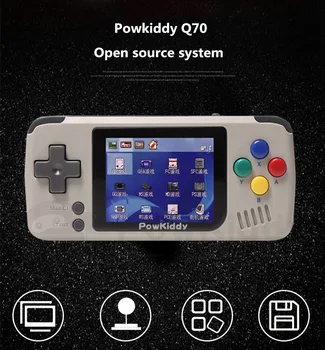 Powkiddy Q70 Open source handheld Game console 2.4 inch HD Screen Mini Handheld Game Player Retro Mini Family TV Video Consoles
Powkiddy Q70 Open source handheld Game console 2.4 inch HD Screen Mini Handheld Game Player Retro Mini Family TV Video Consoles