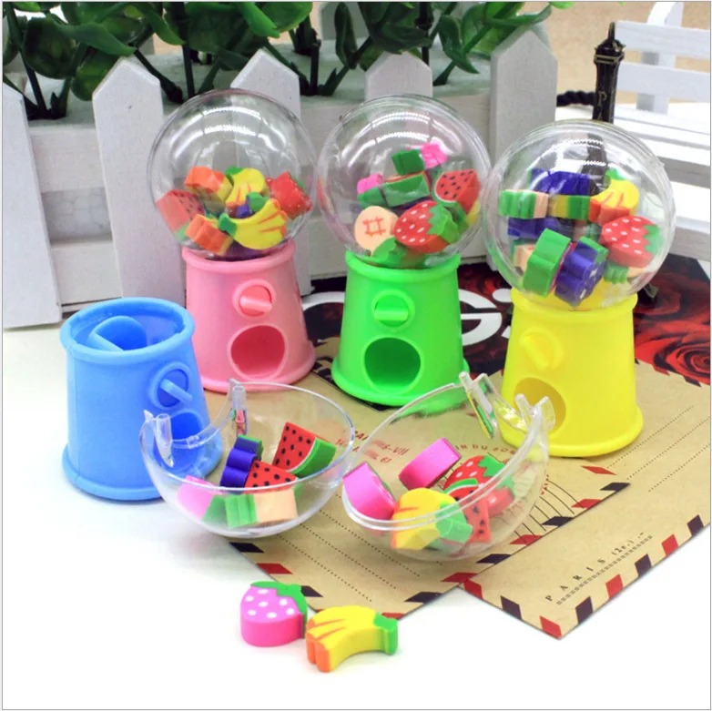 Creative Fruit Modeling Gashapon Machine Rubber Cartoon Rubber Eraser Children Gift Students Small Gifts Stationery Direct Selli
Creative Fruit Modeling Gashapon Machine Rubber Cartoon Rubber Eraser Children Gift Students Small Gifts Stationery Direct Selli