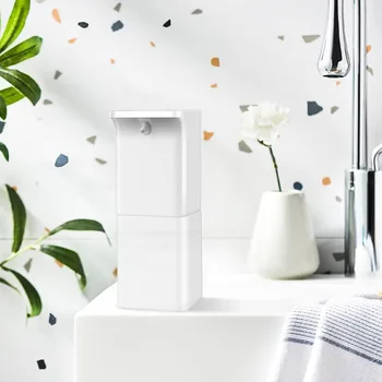 300ml Touchless Automatic Soap Dispenser Hand-free Induction Foam Hand Sanitizer Kitchen Liquid Bathroom Hand Washing Device