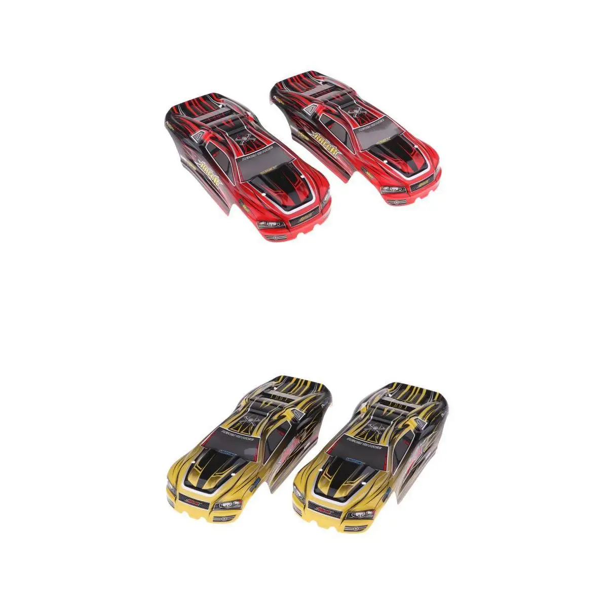 2Pcs RC Car Plastic Body Shell Frame for 1:12 Xinlehong Crawler Accessory 2Pcs RC Car Plastic Body Shell Frame for 1:12 Xinlehong Crawler Accessory