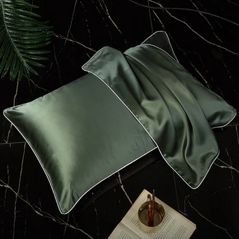 1/2pcs Real silk pillowcase 100% Natural mulberry silk pillow case 48x74cm Solid Hypoallergenic Envelope for healthy sleep
1/2pcs Real silk pillowcase 100% Natural mulberry silk pillow case 48x74cm Solid Hypoallergenic Envelope for healthy sleep