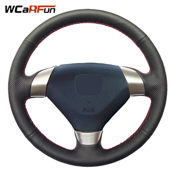 WCaRFun Black Artificial Leather Hand-stitched Car Steering Wheel Cover for Honda Accord 7 2002-2005 (3-Spoke) 
WCaRFun Black Artificial Leather Hand-stitched Car Steering Wheel Cover for Honda Accord 7 2002-2005 (3-Spoke)
