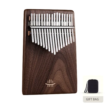 Hluru Black Walnut Kalimba 17 Keys Slope Design Keyboard Music Class A Calimba Instruments With Bag High Quality Thumb Piano
Hluru Black Walnut Kalimba 17 Keys Slope Design Keyboard Music Class A Calimba Instruments With Bag High Quality Thumb Piano