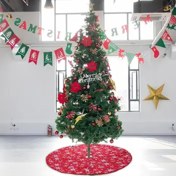 Soft Red Christmas Tree Skirts Round Plush Cloth Lace Velcro Apron Blanket Mat Cover Home Party Decorative Supplies New Year
Soft Red Christmas Tree Skirts Round Plush Cloth Lace Velcro Apron Blanket Mat Cover Home Party Decorative Supplies New Year