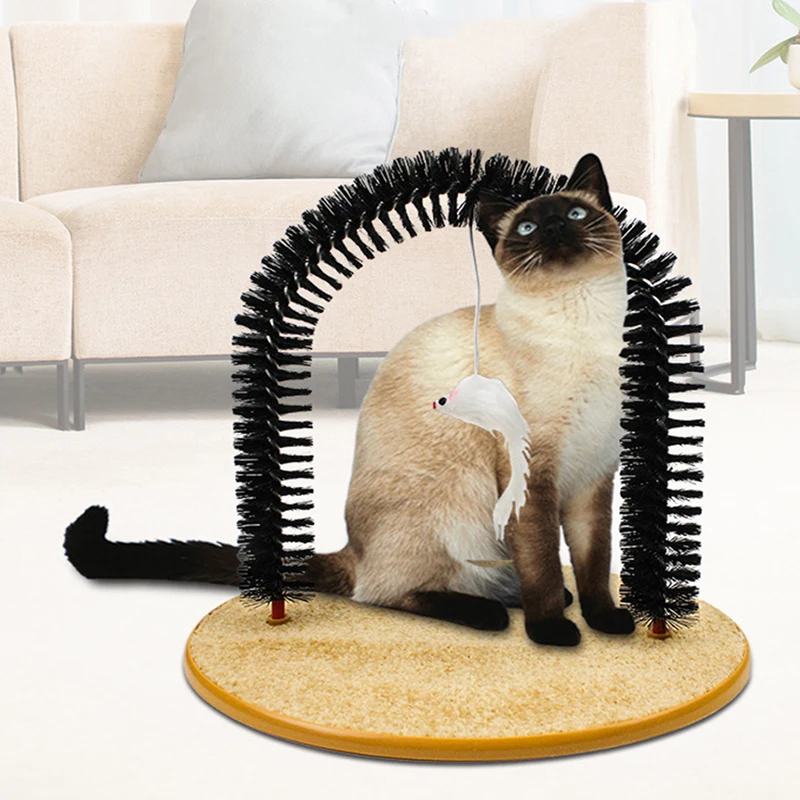 Cat Massage Self Brush Pet Cat Scratching And Itching Hair Removal Device Arch Type Cat Rubbing Brush Shedding Tickling Comb
Cat Massage Self Brush Pet Cat Scratching And Itching Hair Removal Device Arch Type Cat Rubbing Brush Shedding Tickling Comb