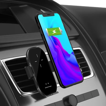 A7 Smart Sensor Car Wireless Charging Holder 10W Simple Fast Wireless Charger With GPS Infrared Induction Support 360 Rotation
A7 Smart Sensor Car Wireless Charging Holder 10W Simple Fast Wireless Charger With GPS Infrared Induction Support 360 Rotation