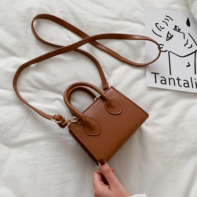 Ins Style Solid Mini Top-handle Handbags PU Leather for Women Bags Ladies Shoulder Crossbody Bags Girls Handbags Purses Bolsos
Ins Style Solid Mini Top-handle Handbags PU Leather for Women Bags Ladies Shoulder Crossbody Bags Girls Handbags Purses Bolsos