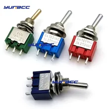 5 Sets 6MM Miniature Toggle Switch MTS-102 3-Pin 2-Shift Rocker Switch ,Miniature Toggle Switch,
5 Sets 6MM Miniature Toggle Switch MTS-102 3-Pin 2-Shift Rocker Switch ,Miniature Toggle Switch,